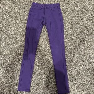 Girls Purple Jeans